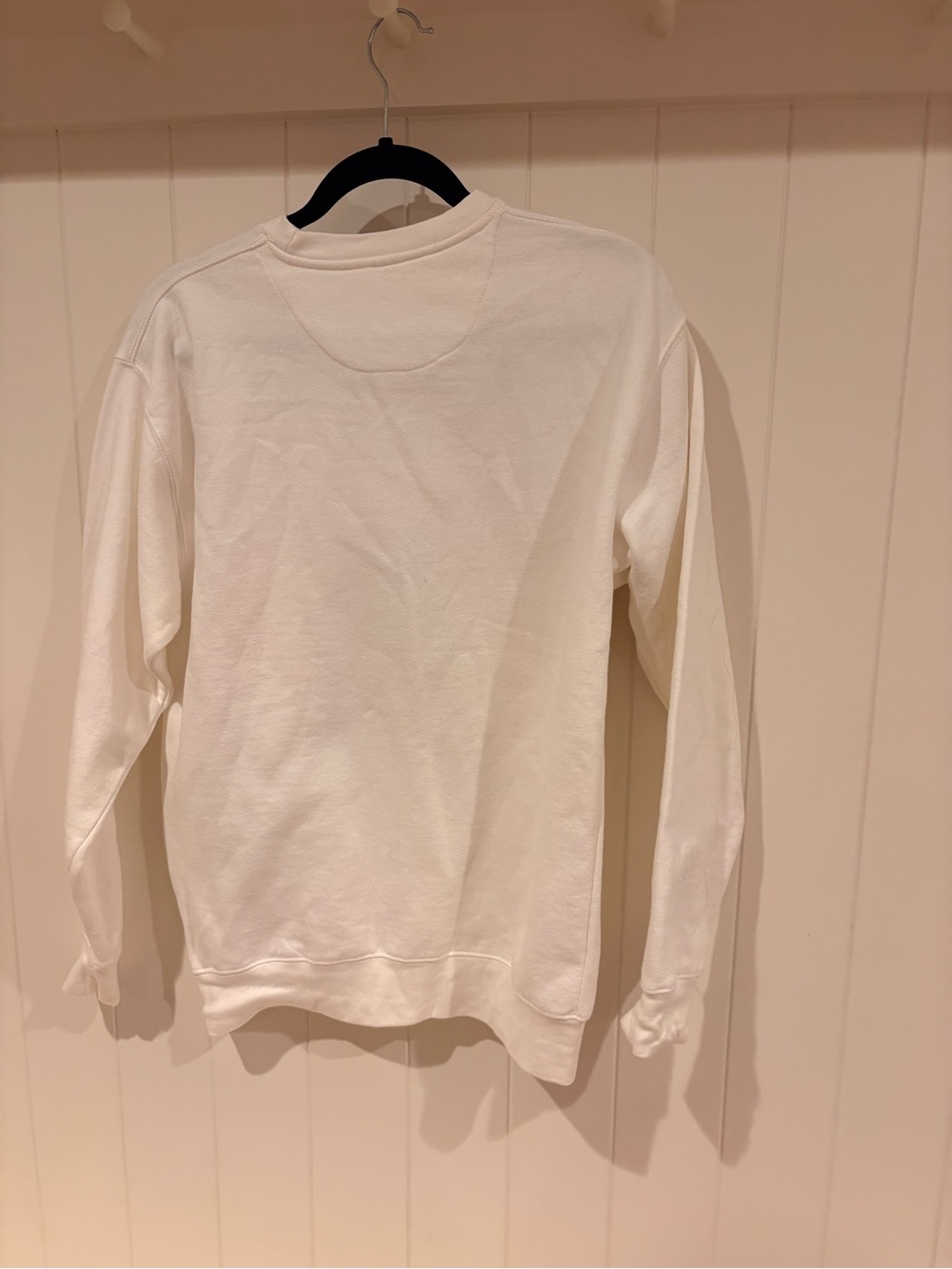 Taylor Swift Lover Graphic Sweatshirt in White with Coral Accent - Picture 2 of 2